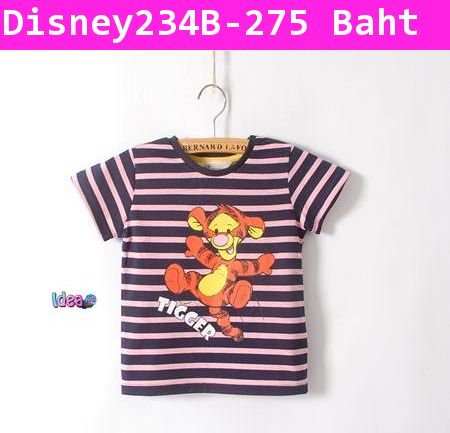 เสื้อยืด H&M Tigger Baby สีชมพูกรม