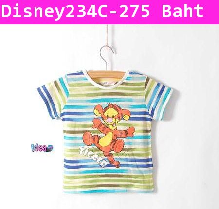 เสื้อยืด H&M Tigger Baby สีเขียวฟ้า