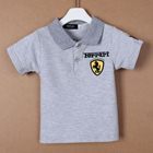 เสื้อโปโล-Ferrari-Stuff-สีเทา