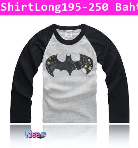 เสื้อยืด Batman Return สีเทาดำ