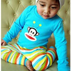 ชุดเสื้อกางเกง-Paul-Frank-มนุษย์ต่างดาวสีฟ้า