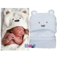 ผ้าห่อตัวเด็ก-Beary-Baby-สีฟ้า