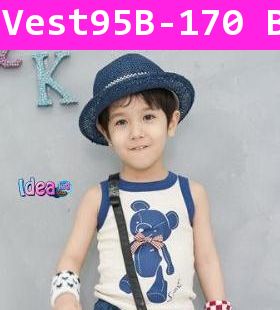 เสื้อกล้าม Teddy Sir B. สีขาว