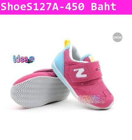 รองเท้าผ้าใบ New Balance Kid สีชมพู