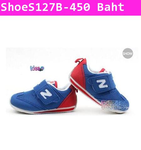 รองเท้าผ้าใบ New Balance Kid สีน้ำเงิน