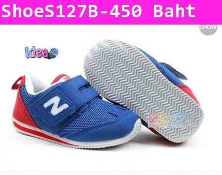 รองเท้าผ้าใบ New Balance Kid สีน้ำเงิน