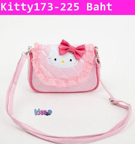 กระเป๋าจิ๋วสะพายข้าง Hello Kitty สีชมพู