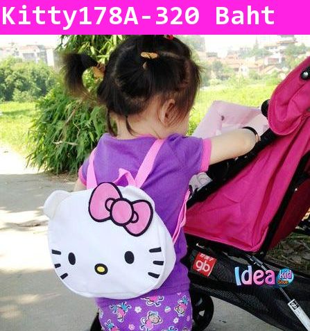 กระเป๋าเป้ Little Kitty Girl โบว์สีม่วง