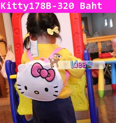 กระเป๋าเป้ Little Kitty Girl โบว์สีชมพู