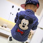 เสื้อเชิ้ต-Mickey-หล่อเนี๊ยบสีน้ำเงิน