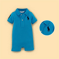 ชุดบอดี้สูท-Polo-หนูน้อยสีฟ้า