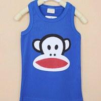 เสื้อกล้าม-Paul-Frank-ซัมเมอร์-สีน้ำเงิน