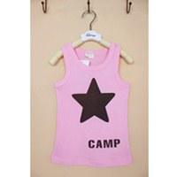 เสื้อกล้าม-Star-Camp-สีชมพู