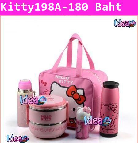 กระเป๋าถือ Hello Kitty ลายจุด