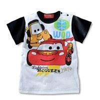 เสื้อยืดแขนสั้น-Cars-Cute-สีดำ