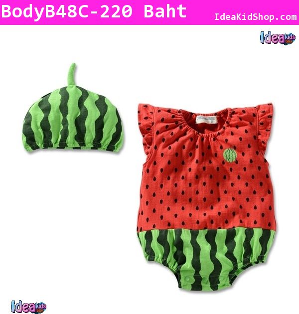 ชุด Bodysuit แตงโมหวานเจี๊ยบ