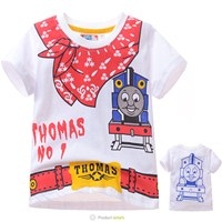 เสื้อยืดแขนสั้นคาวบอย-THOMAS