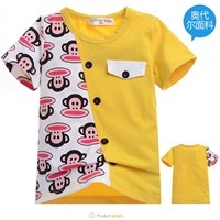 เสื้อแขนสั้น-paul-frank-คุณชายเกาหลี