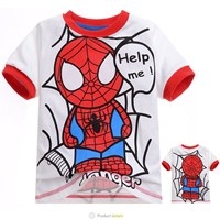 เสื้อยืดแขนสั้น-Baby-Spider-Help-me