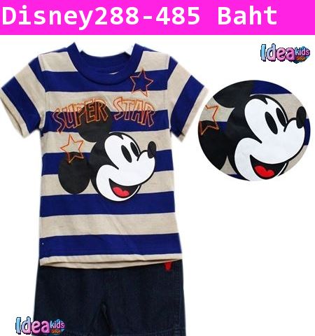 ชุดเสื้อกางเกง Super Star Mickey