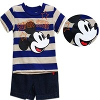 ชุดเสื้อกางเกง-Super-Star-Mickey