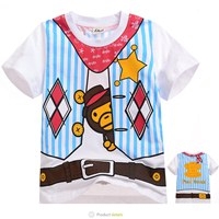 เสื้อยืดแขนสั้นคาวบอย-Paul-Frank-_-Milo