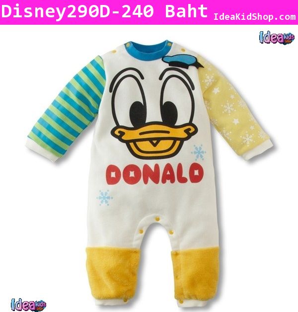 บอดี้สูทแขนยาว Donald Duck