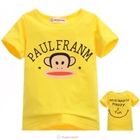 เสื้อยืด-PAUL-FRANM-สีเหลือง