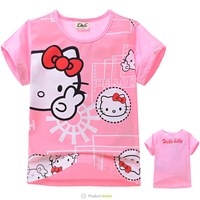 เสื้อแขนสั้น-Hello-kitty-Fighting