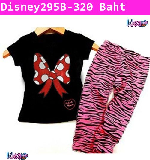 ชุดเสื้อกางเกงโบว์ยักษ์ของ Minnie Mouse H&M