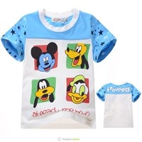 เสื้อยืด-Baby-Mickey-_-Friends-สีฟ้า