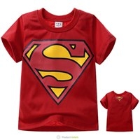 เสื้อยืด-Superman-Hero-สีแดงแรงฤทธิ์