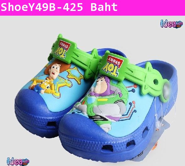 รองเท้าแตะสีน้ำเงิน Buzz Lightyear&Woody (Crocs)