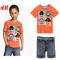 เสื้อและกางเกงยีนส์-Paul-Frank-and-Friends-สีส้ม