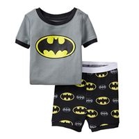 เสื้อและกางเกง-Batman-สีเทา