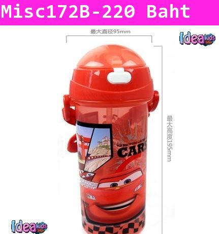 กระติกน้ำ Lightning Mcqueen สีแดง