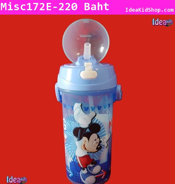 กระติกน้ำ Mickey สีฟ้า