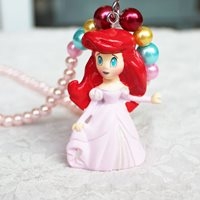 สร้อยลูกปัดและจี้-Ariel-Princess