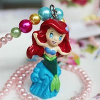 สร้อยลูกปัดและจี้-Ariel-mermaid