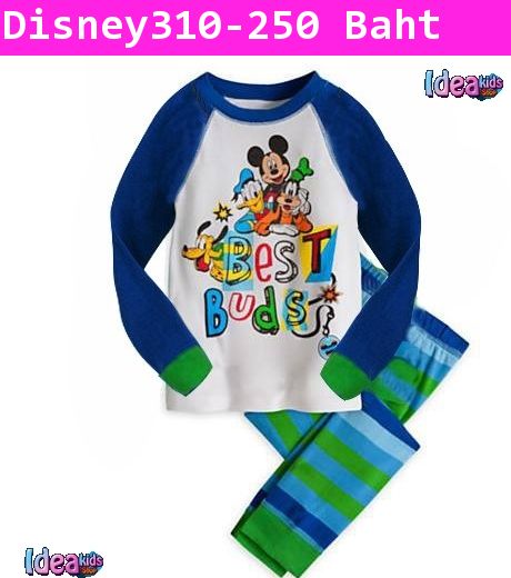 เสื้อและกางเกง Mickey & Friend BesT Buds