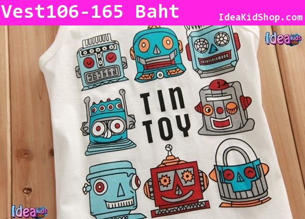 เสื้อกล้าม Robot Party