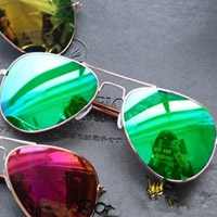 แว่นปรอทคุณหนูสไตล์-RayBan-สีเขียว