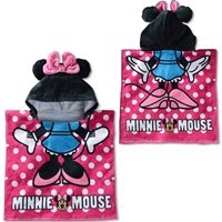 ผ้าเช็ดตัวแบบชุดสวม-Minnie-Mouse-สีชมพู