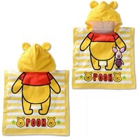 ผ้าเช็ดตัวแบบชุดสวม-Pooh-สีเหลือง