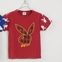 เสื้อยืด-Playboy-Scott-สีเลือดหมู