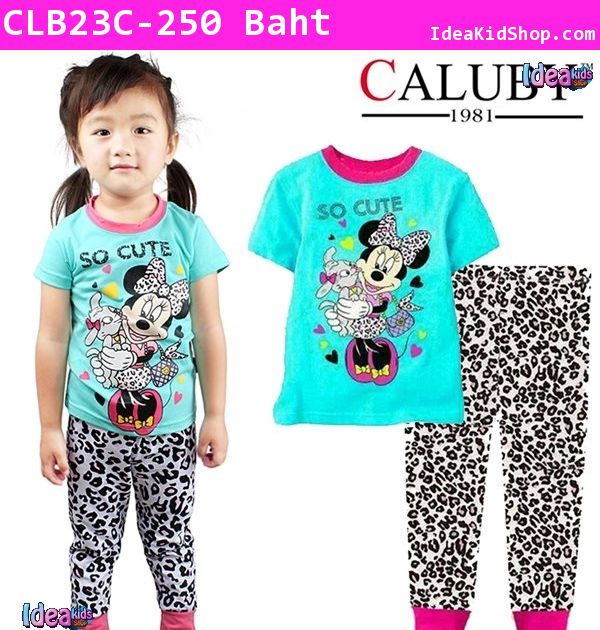 ชุดเสื้อกางเกง Minnie So Cute