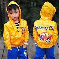 แจ็คเก๊ตผ้าร่ม-Racing-Car-สีไข่ไก่