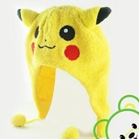 หมวกนุ่มนิ่ม-Pikachu-สีเหลือง