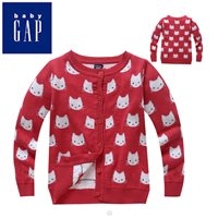 เสื้อคาร์ดิแกน-แมวจิ๋ว-สีแดง-(GAP)