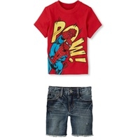 ชุดเสื้อกางเกง-Spider-Man-Pow!